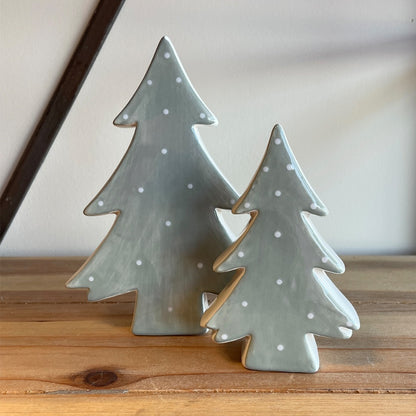 Polka Dot Christmas Tree Ornaments 16cm