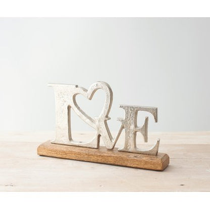 LOVE Wooden Plaque