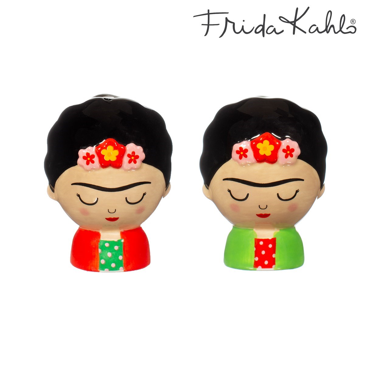 Frida Kahlo Salt and Pepper Shakers