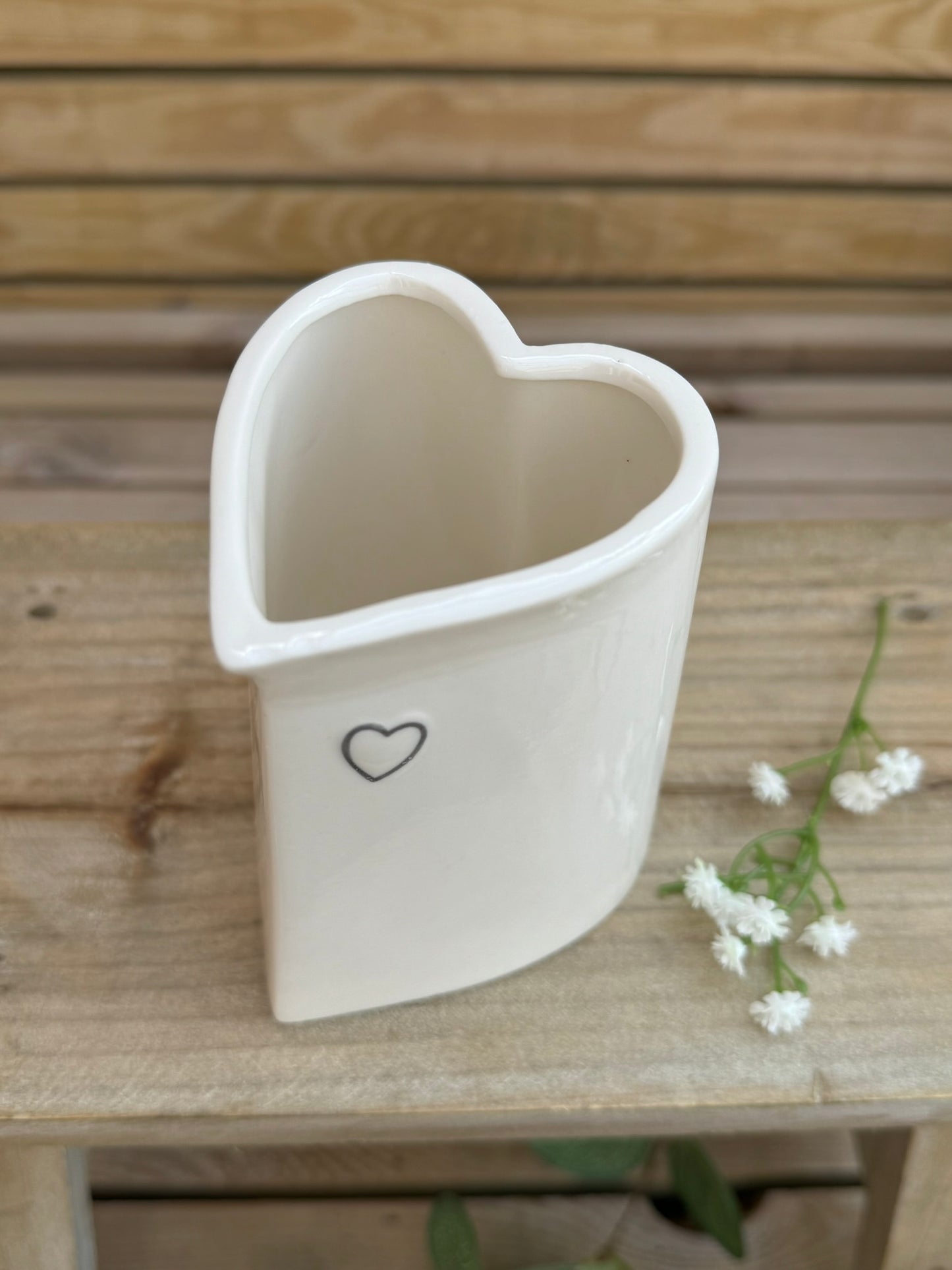 Heart Vase 11cm *