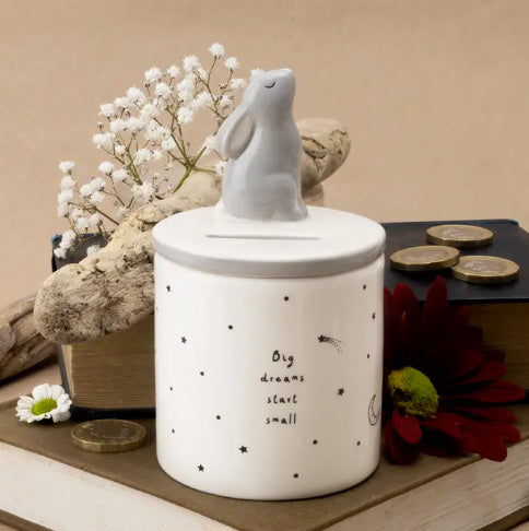 Send with Love Ceramic Hare Money Pot