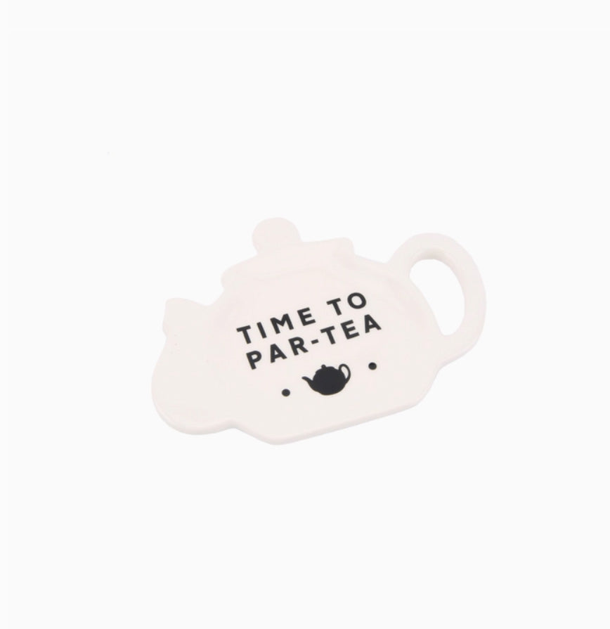 Loft 'Time To Par Tea' Teabag Holder.